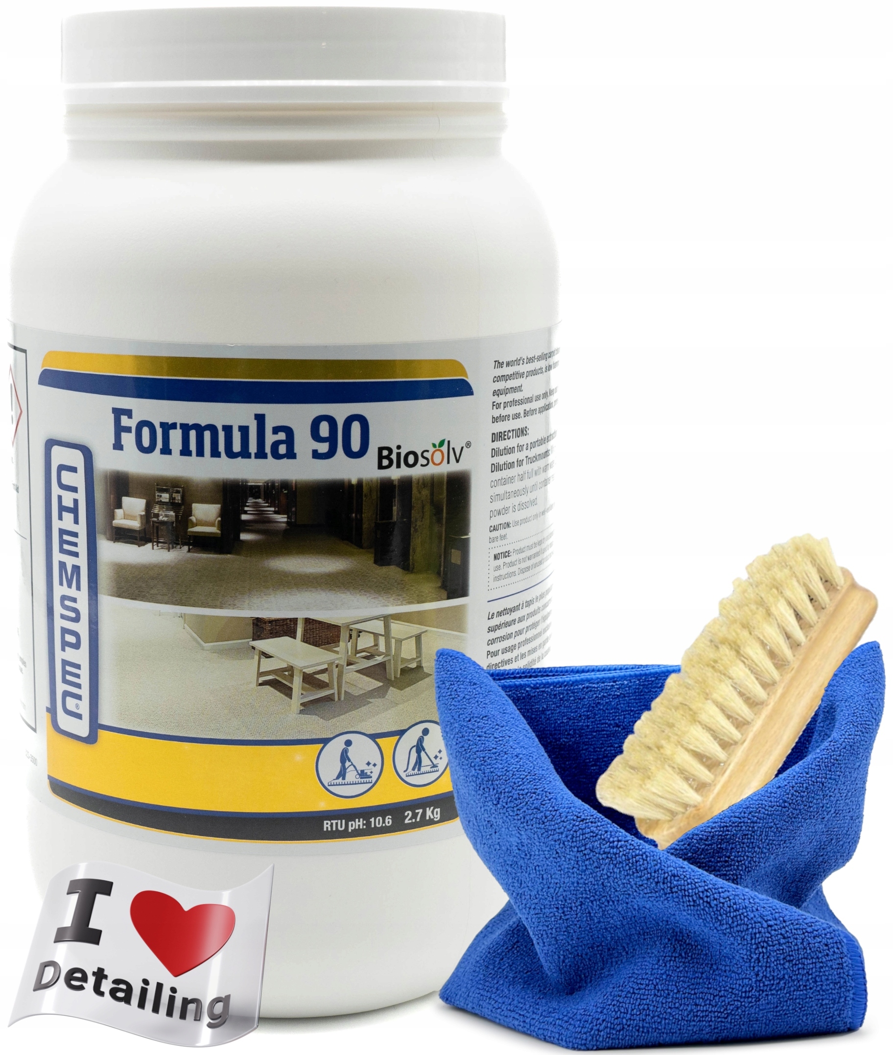 Chemspec Formula 90 Płyn Do Prania Tapicerki Samochodowej Dywanów 2,7kg