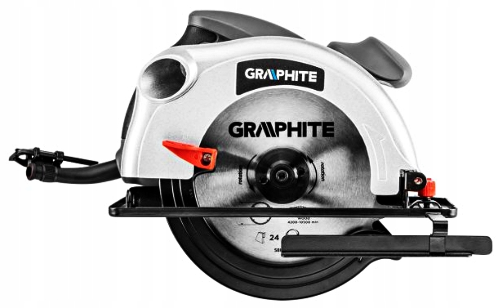 Piła tarczowa Graphite 58G488 1200 W 185 x 20 mm Marka Graphite