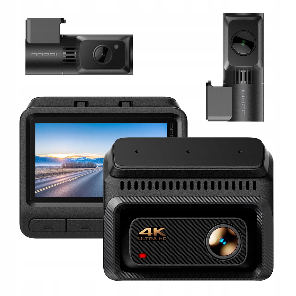 Kamera Ddpai Videorekordér Z60 Master 4K Hdr Sony +2K Zadní 2K Interiér