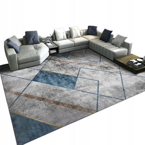 Dywan Geometryczny do Salonu Nowoczesne Loft 160x220