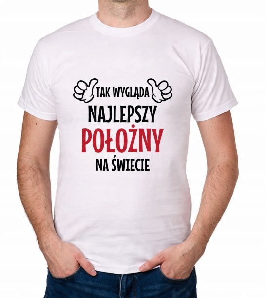 

koszulka Najlepszy Położny prezent