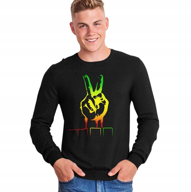 LONGSLEEVE REGGAE RASTA V