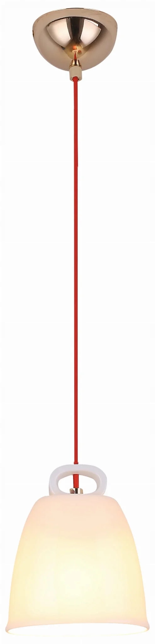 Keramická závesná lampa nad stôl biela Candellux