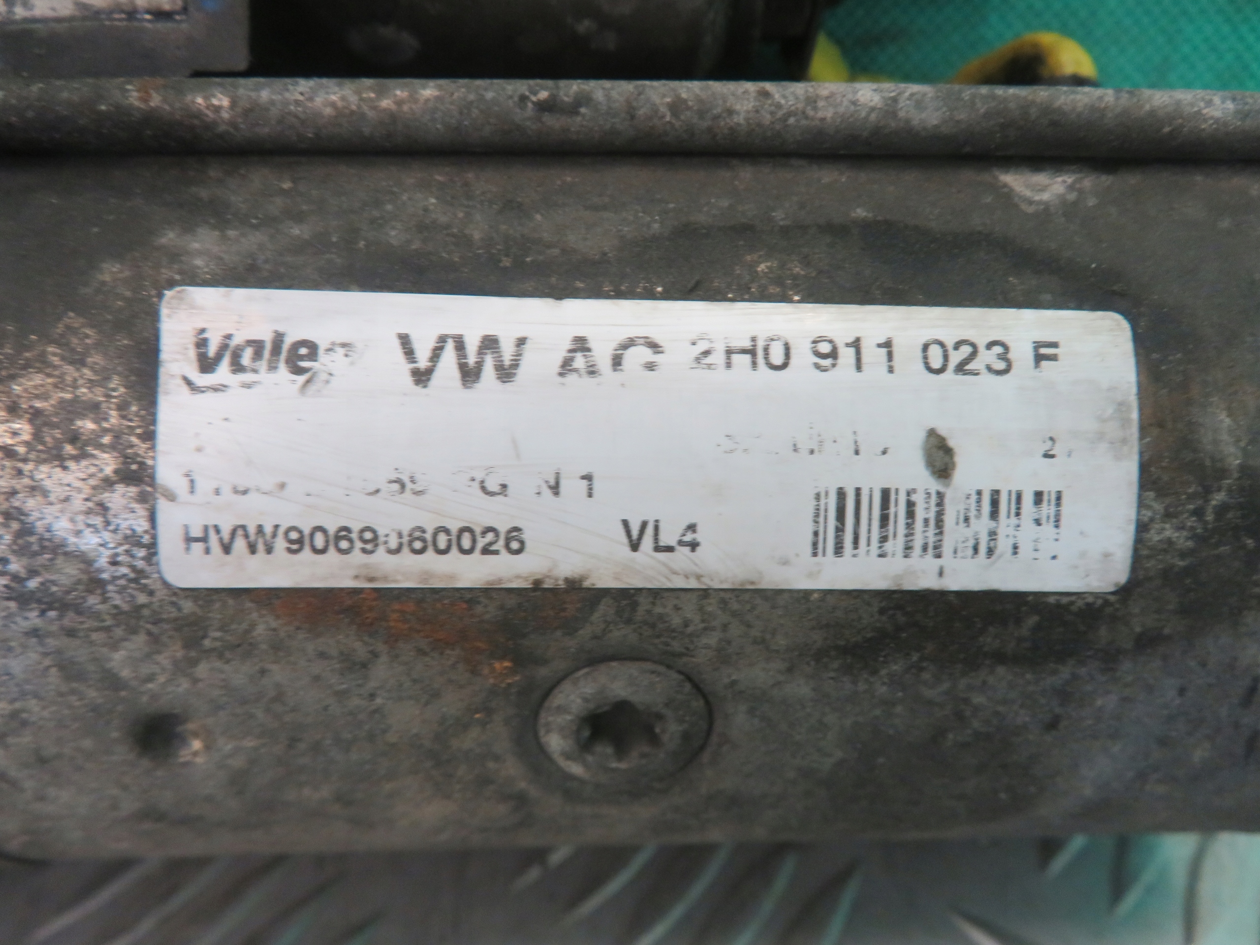 starter VOLKSWAGEN CRAFTER 12R 2HO911023F