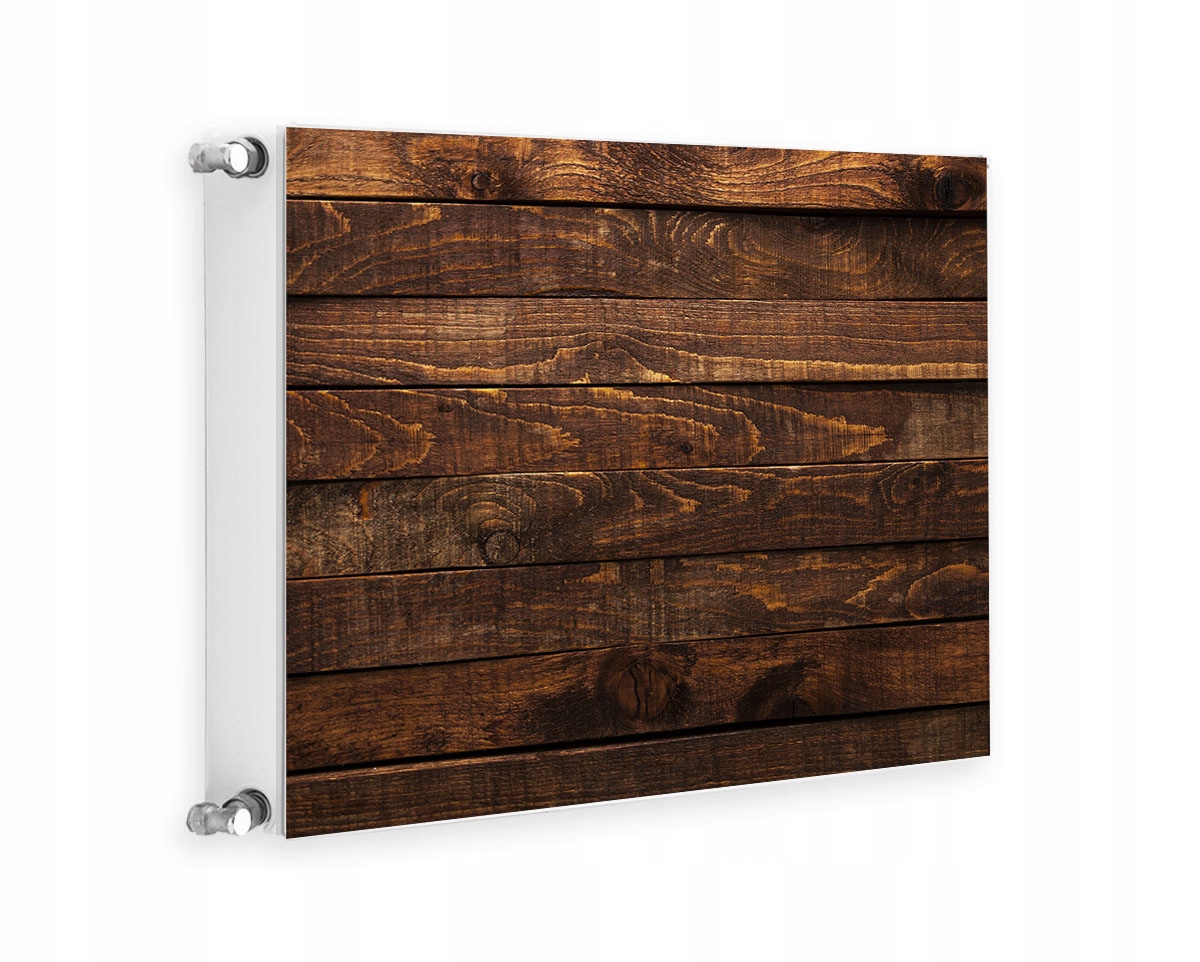 Magnetická Krytka Na Radiátor 60x60 Dřevo Fototapeta