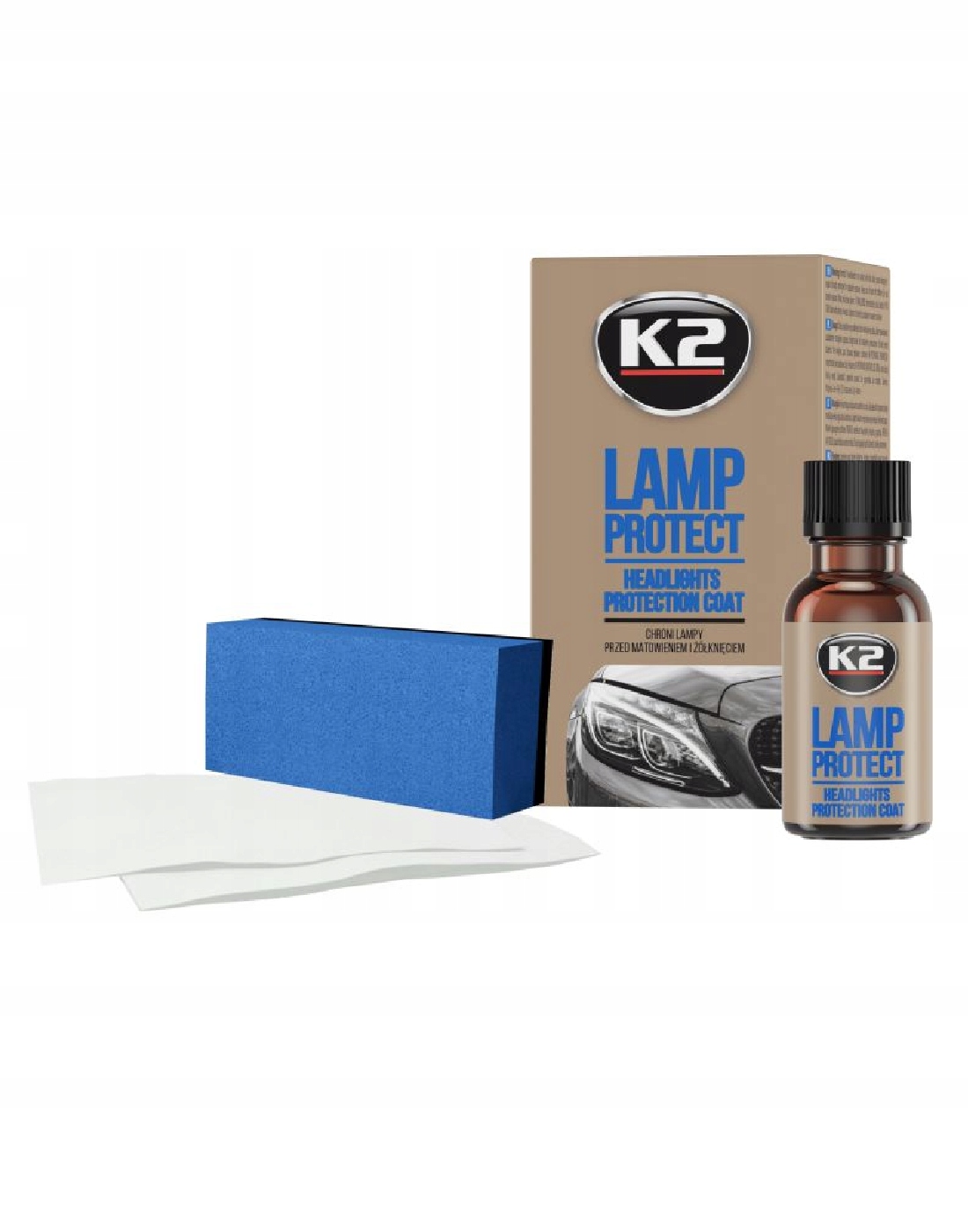 K2 Lamp Protect 10 ml - Środek Do Zabezpieczenia Reflektorów Samochodowych