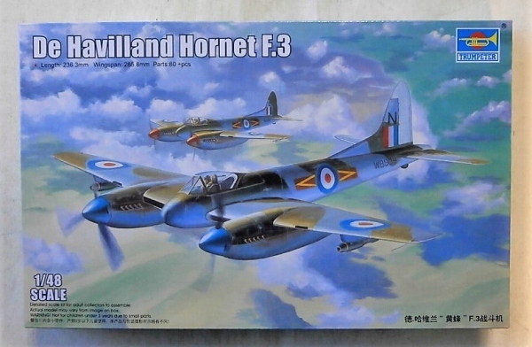 Trumpeter 02894 1/48 De Havilland Hornet F.3