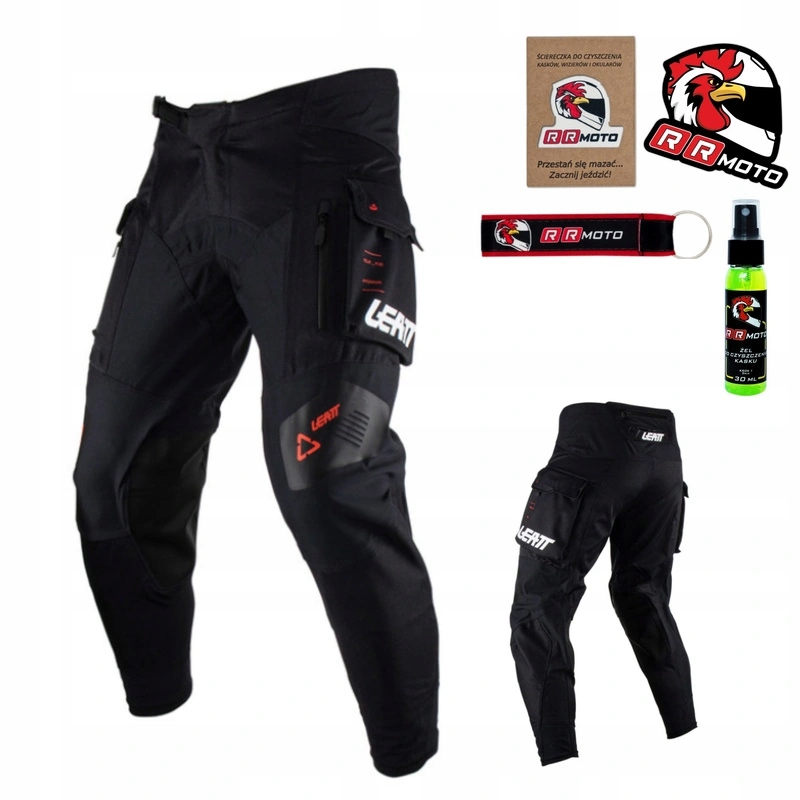 Enduro nohavice Leatt Moto 4.5 Hydradri Black čierne Darčeky