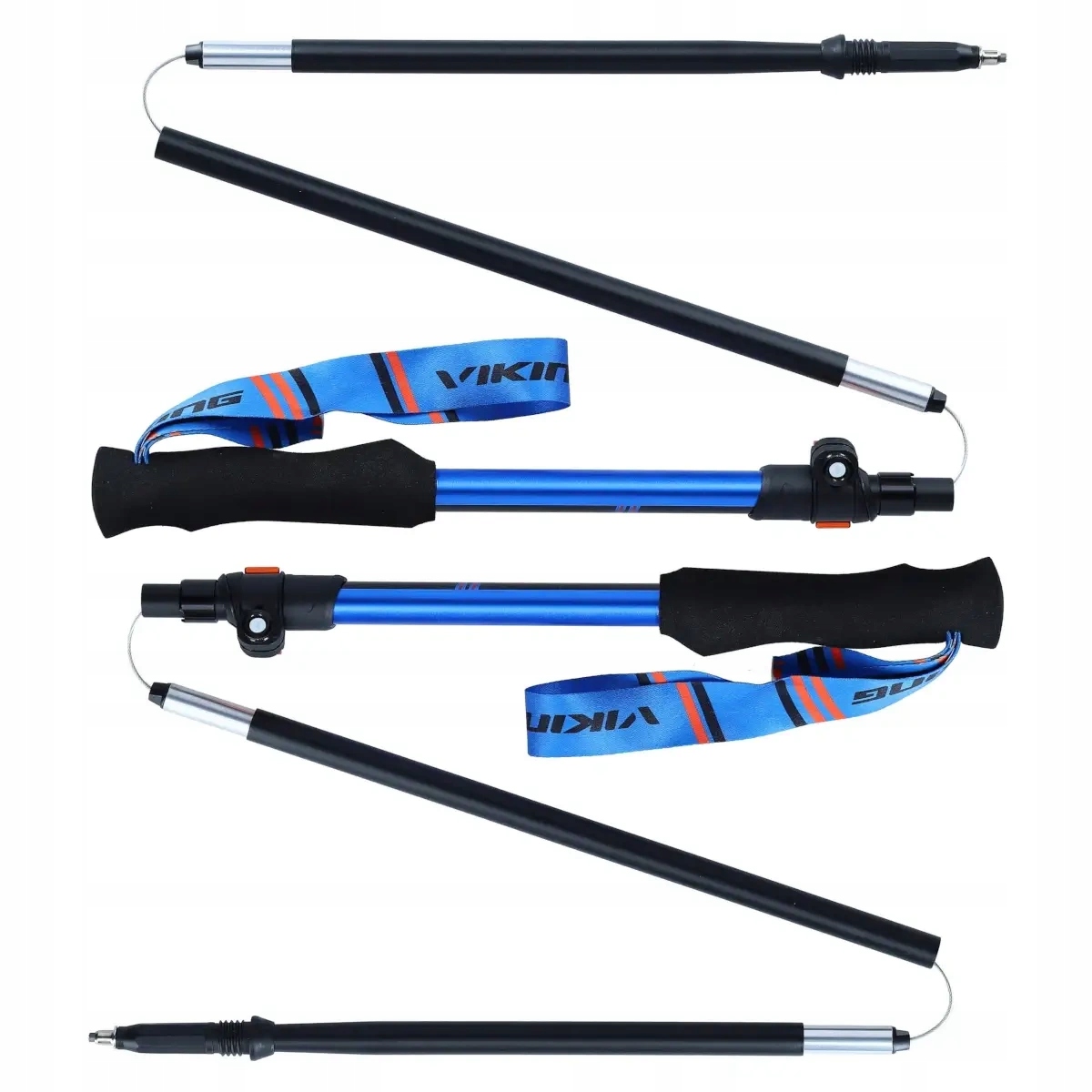 Kije trekkingowe Viking Kettera Pro długość 115-135 cm sezon 2026