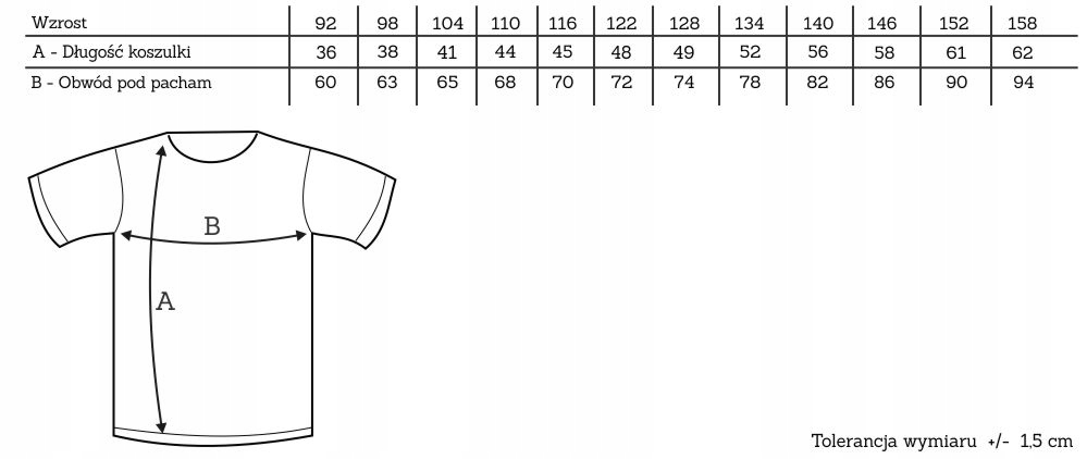 Koszulka piłkarska RONALDO 7 Portugalia rozmiar 140 Kolor wielokolorowy
