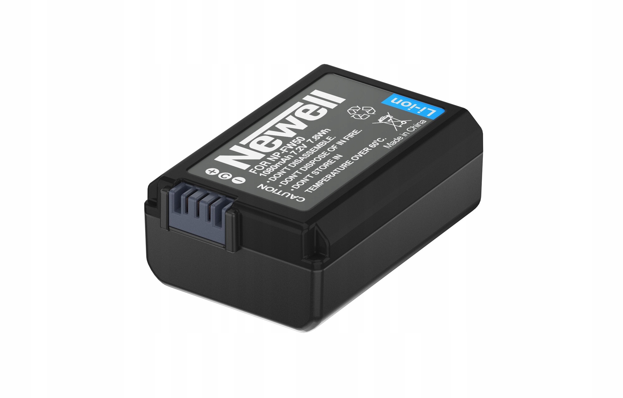 Ładowarka dwukanałowa Newell DLUSBC 2xNP-FW50 Sony Technologia akumulatora litowo-jonowy (Li-Ion)