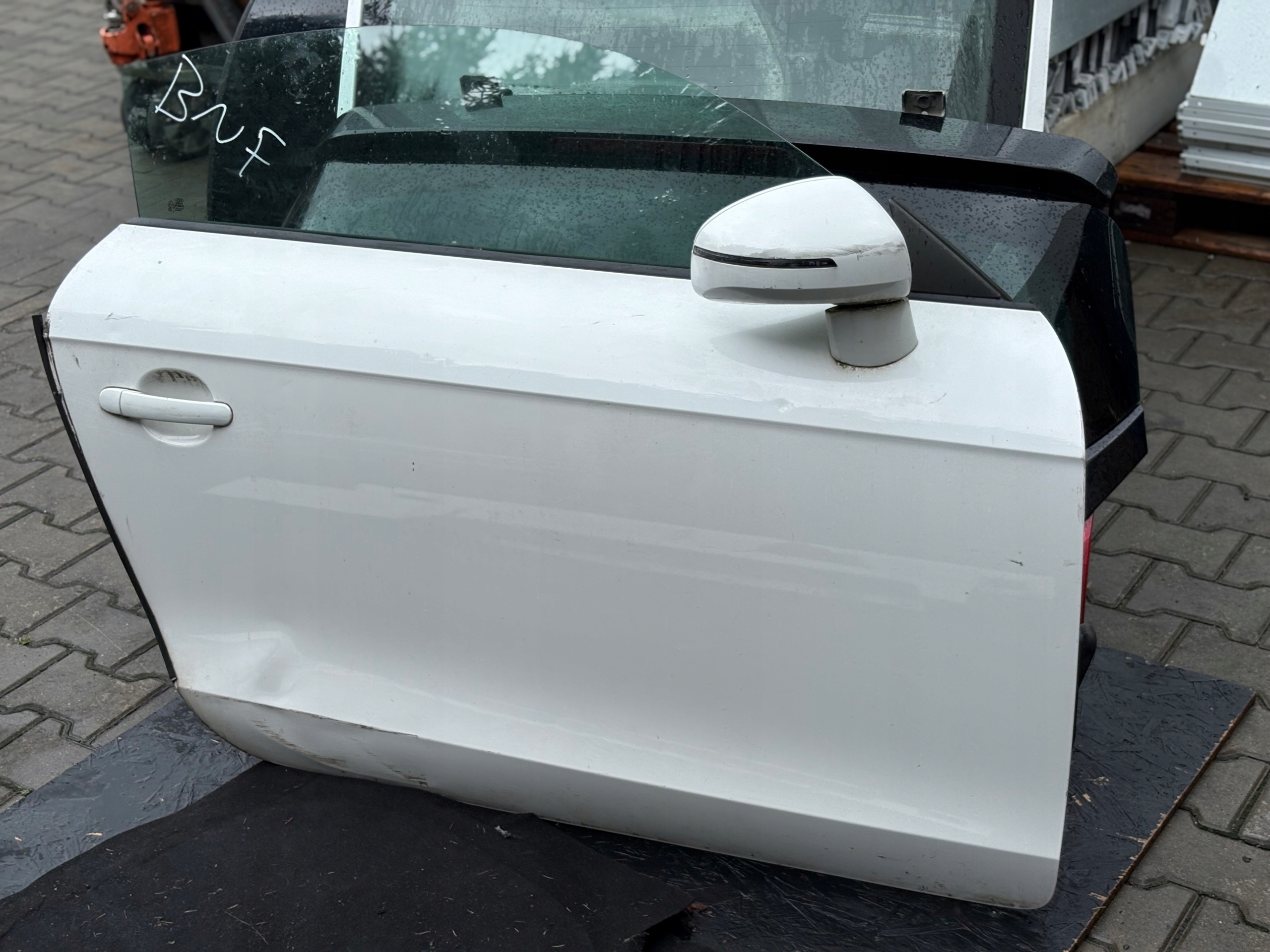 door right right front front AUDI TT 8J colour LY9C complete +mirror