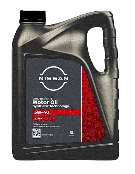 NISSAN MOTOR OIL 5W-40 FS A3/B4 5L 5W40 KE900-90042 za 183,99 zł z ...