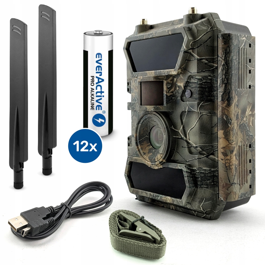 Fotopasca Lesná kamera Poľovnícka 4.0 Cg 4G Monitorovanie FullHD 59IR Gps Mms