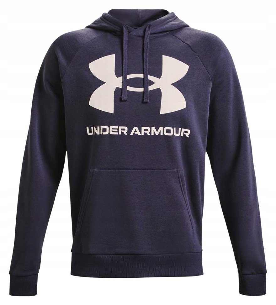 Mikina Under Armour Rival Fleece Big Logo Hd fialová 1357093 558 vel. S