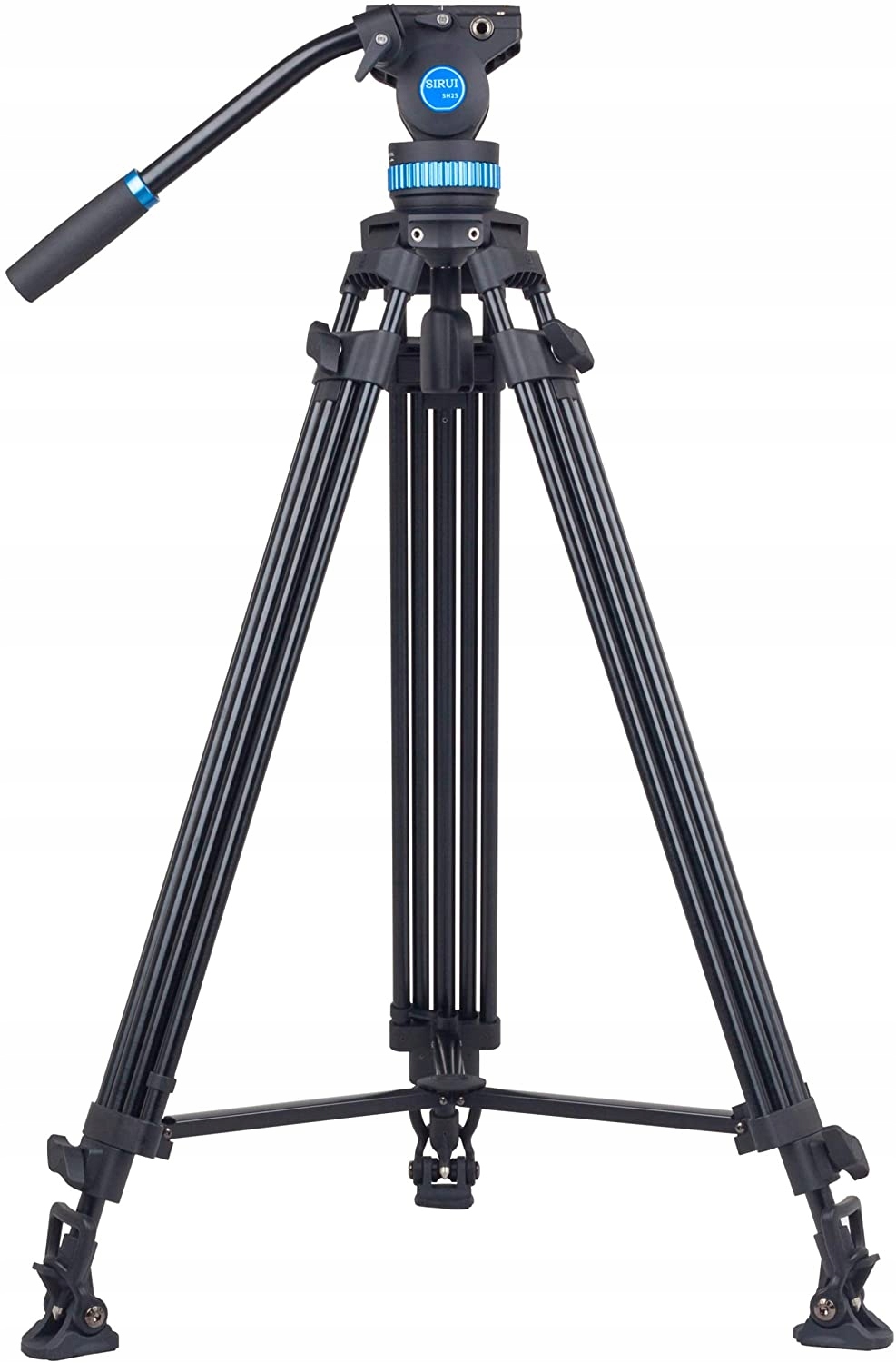 Vysoký video stativ Sirui SH-25 s olejovou hlavou-KURÝREM