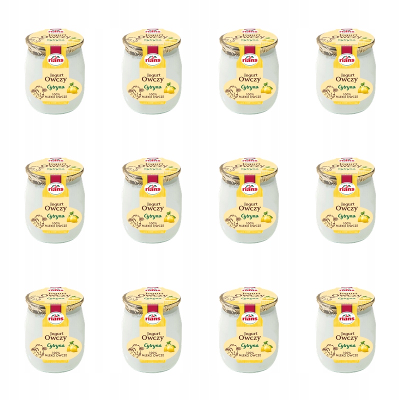 Ovčí jogurt Rians citronový 115 g X12