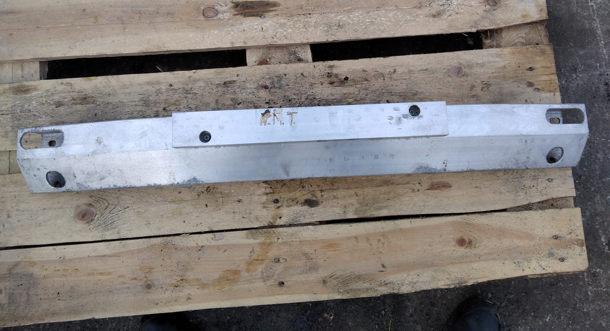 NISSAN MURANO Z50 bumper support below bumper rear part