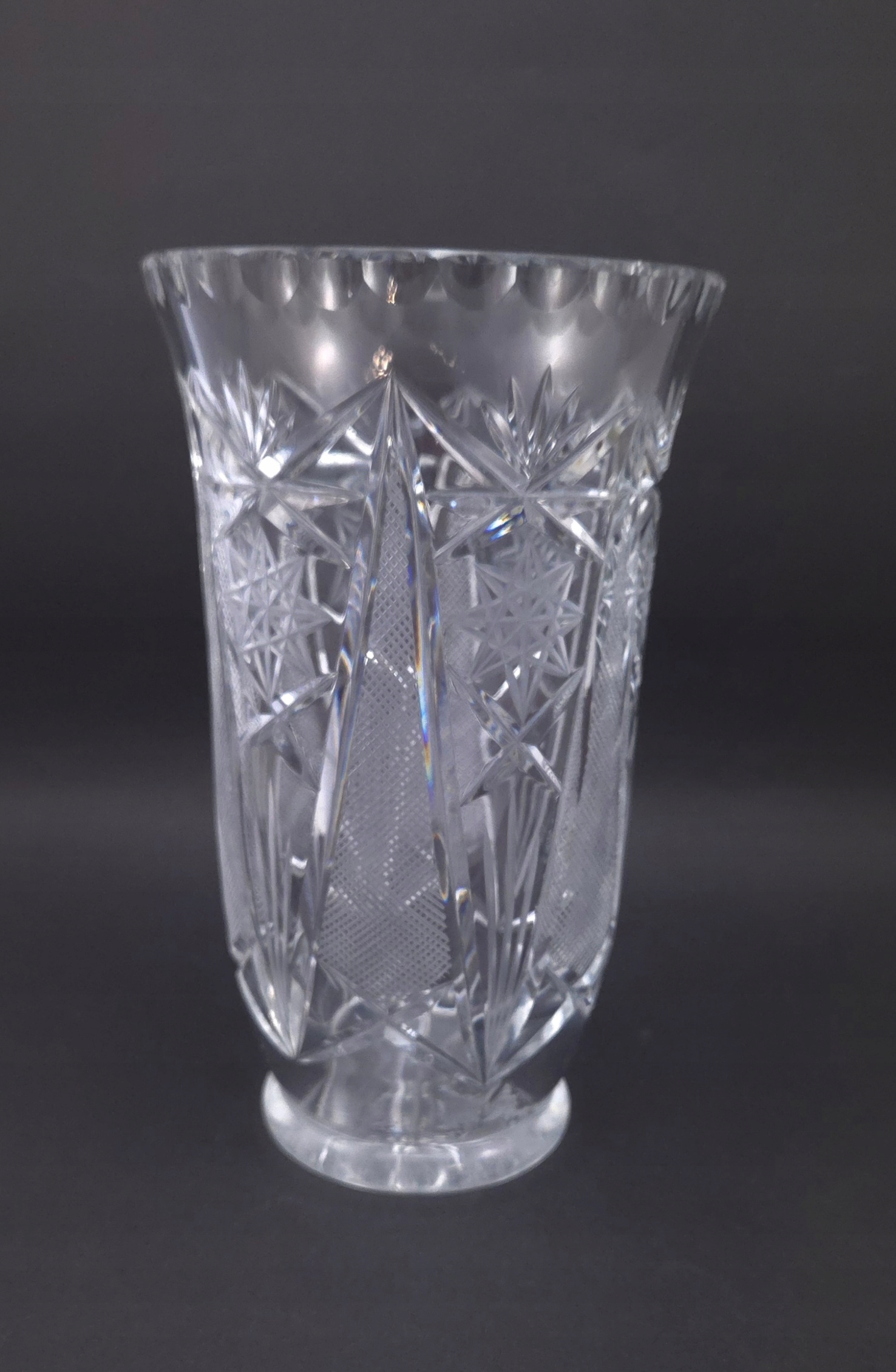 Wazon kryształowy średni; 0230