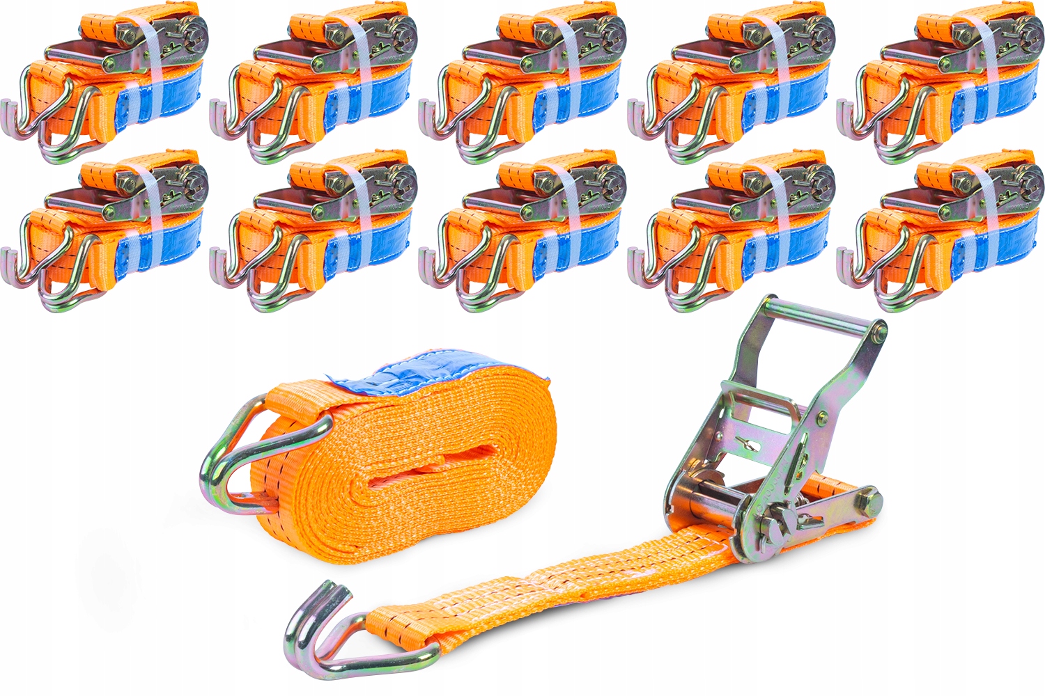 

Zestaw 10x pasów transportowych z napinaczem 6M/35