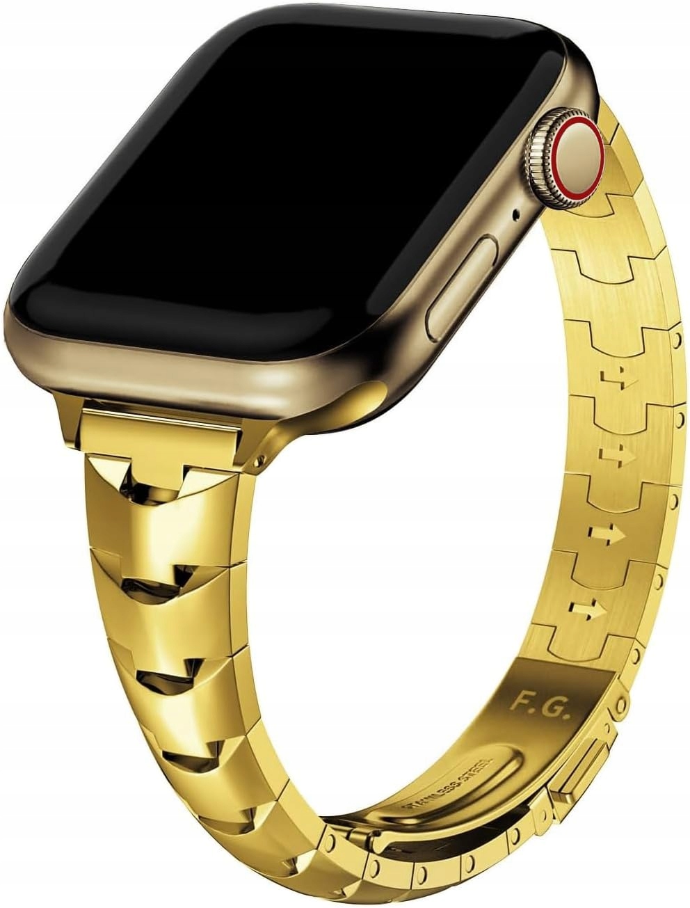 Fullmosa złota bransoleta do Apple Watch SE2 10/9/8/7/6/5 38/40/41mm