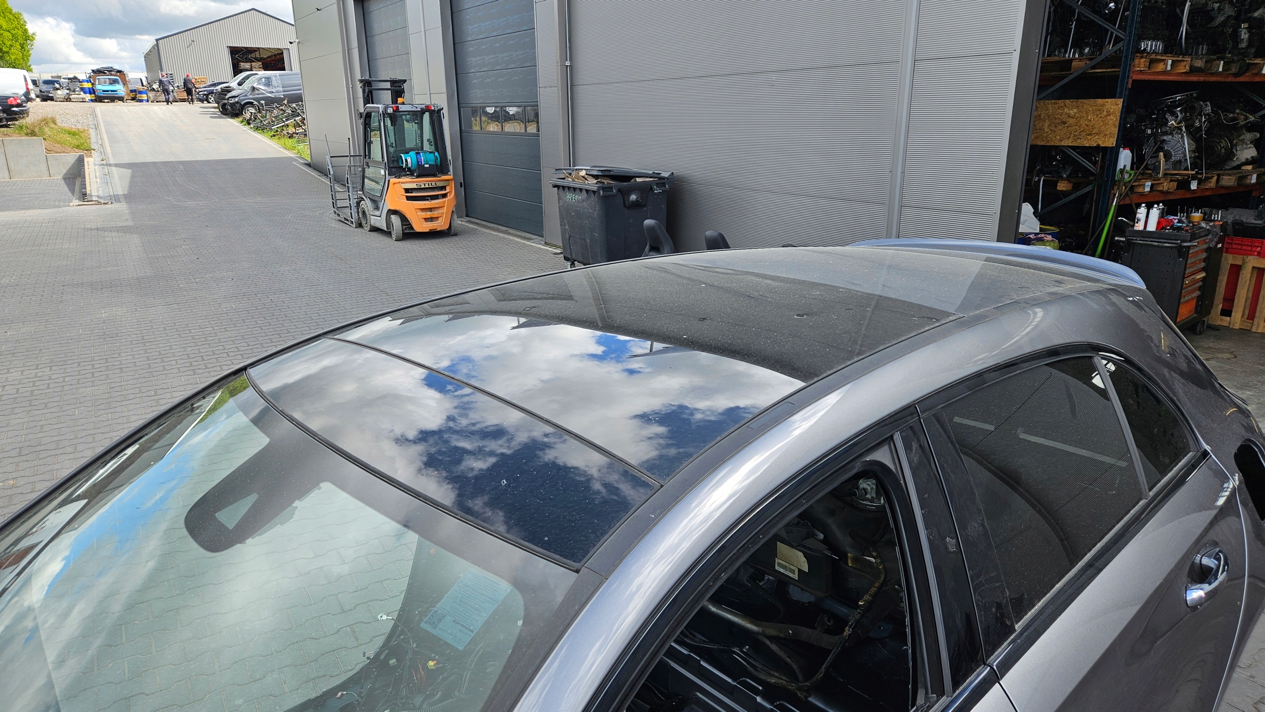 MERCEDES A-KLASA W177 HB dach PANORAMA Schiebedach