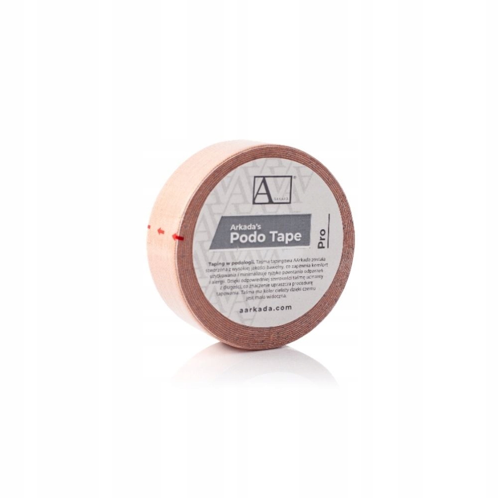 Arkada PodoTape 5m x 2,5cm - taśma taping cielista