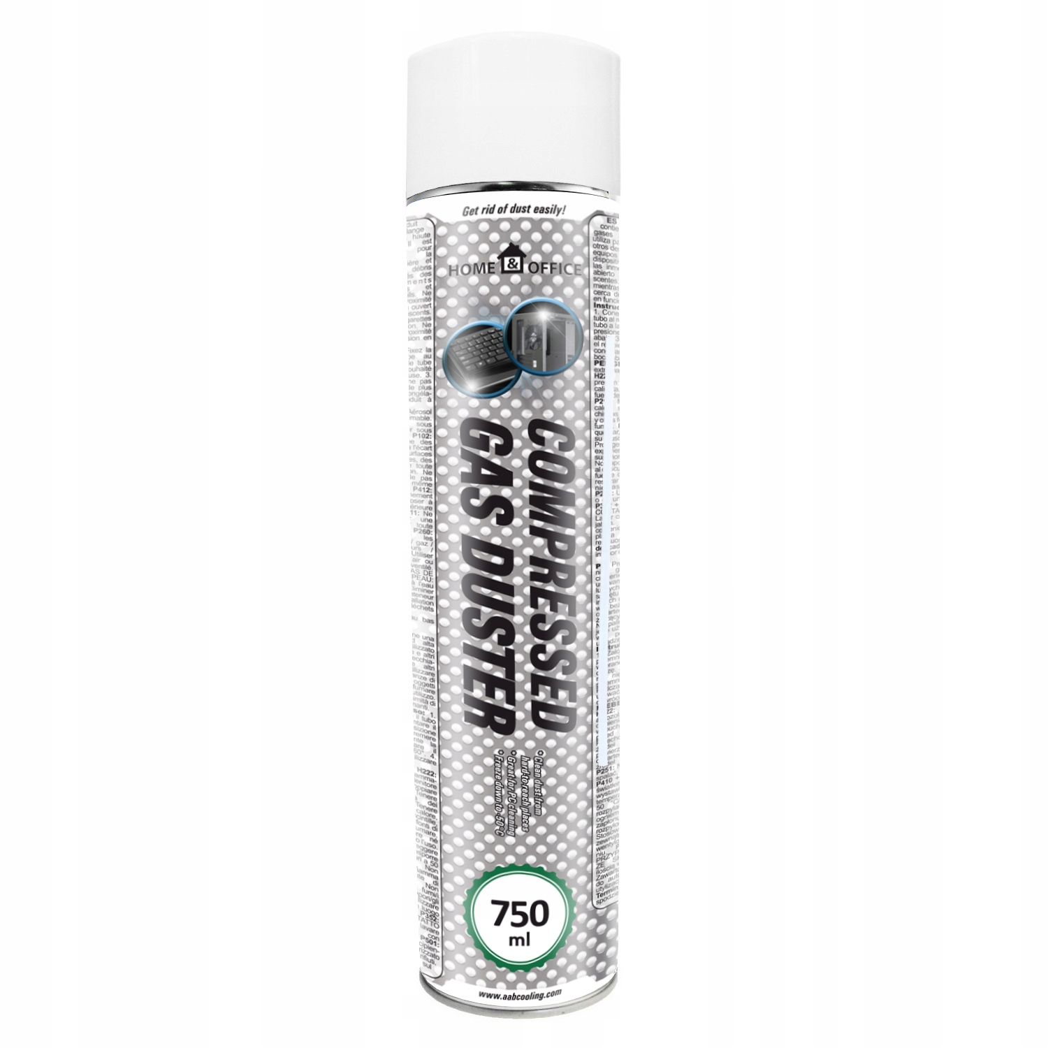 Aabcooling Sprężone-powietrze Mocna Dmuchawa Spray Do Kurzu 750ml RURKA15cm