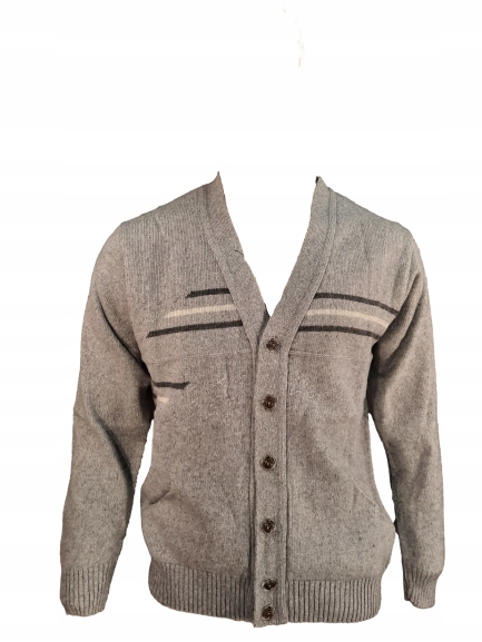 SWETER MĘSKI ROZPINANY NA GUZIKI RÓŻNE KOLORY M