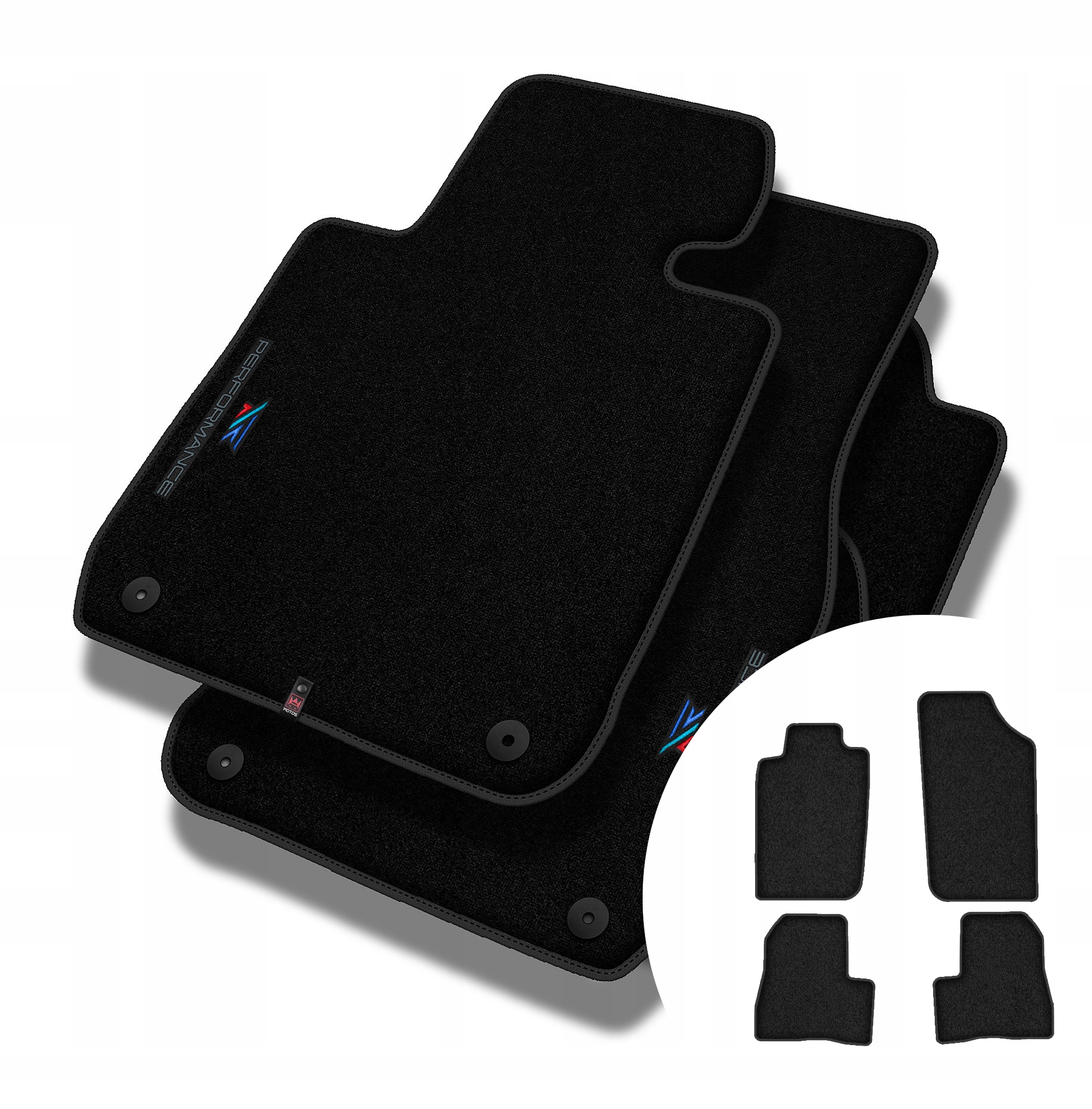 Velúrové koberčeky Performance Premium pre Peugeot 206 1998-2012