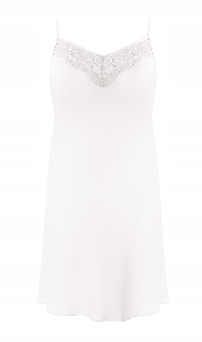 Košile Noční Mefemi By Nipplex Zora Saténová Krajka Ecru S