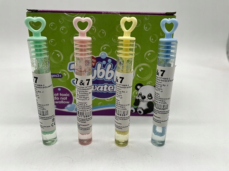 Bańki mydlane mini z serduszkiem Rodzaj miecz