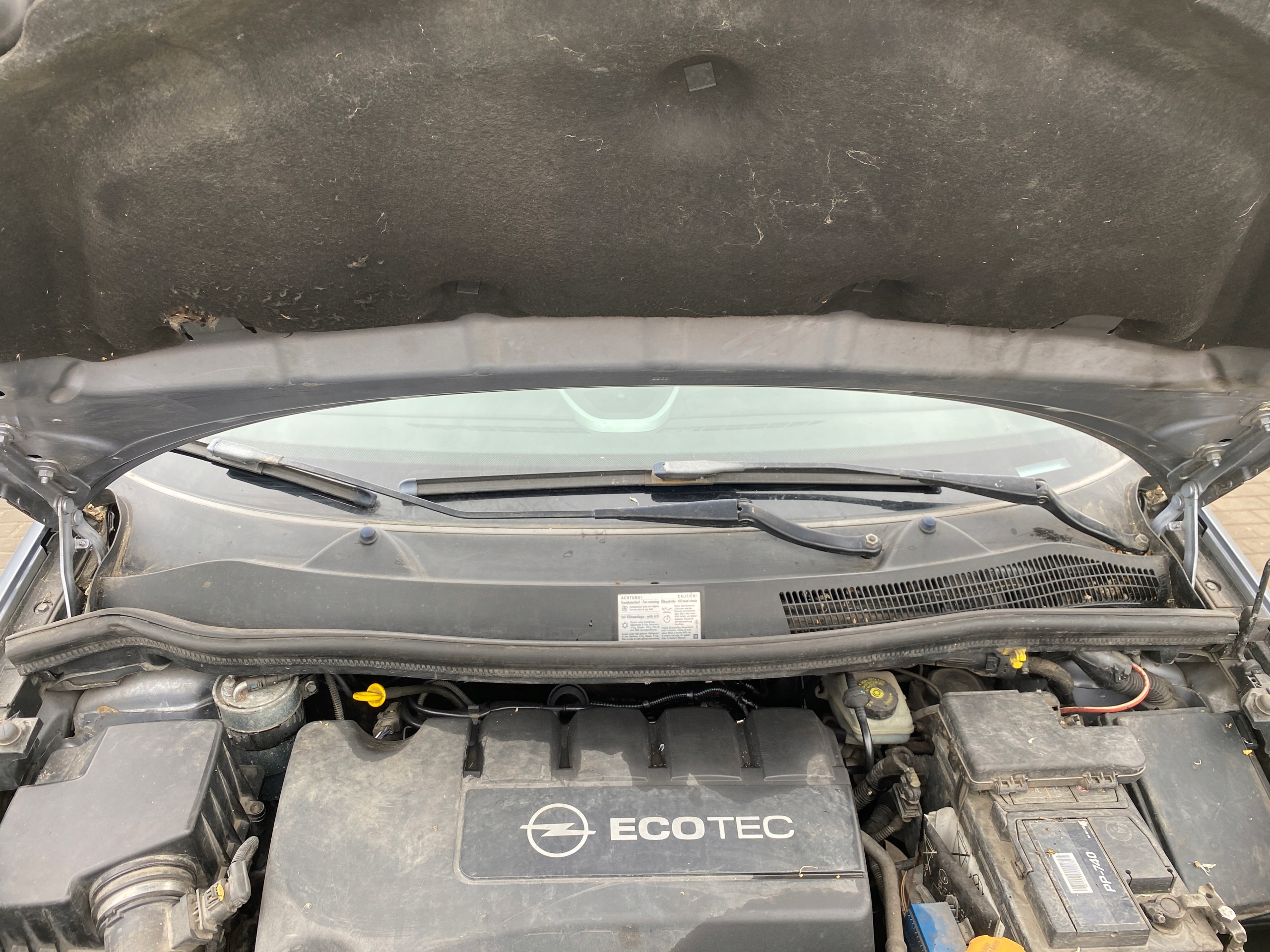 Wischergestänge PRZEDNICH z silniczkiem OPEL CORSA D 06-14