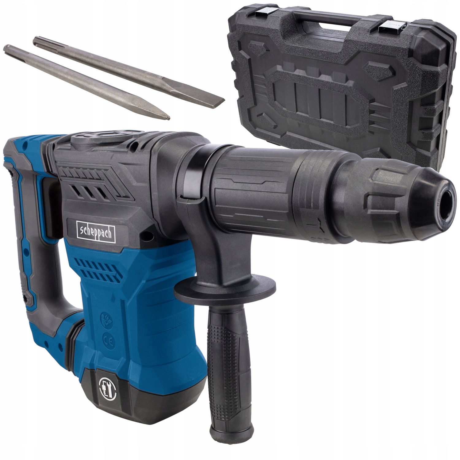 Młot wyburzeniowy AB1500x 1300W 20J SDS-Max w walizce Scheppach 5908207901