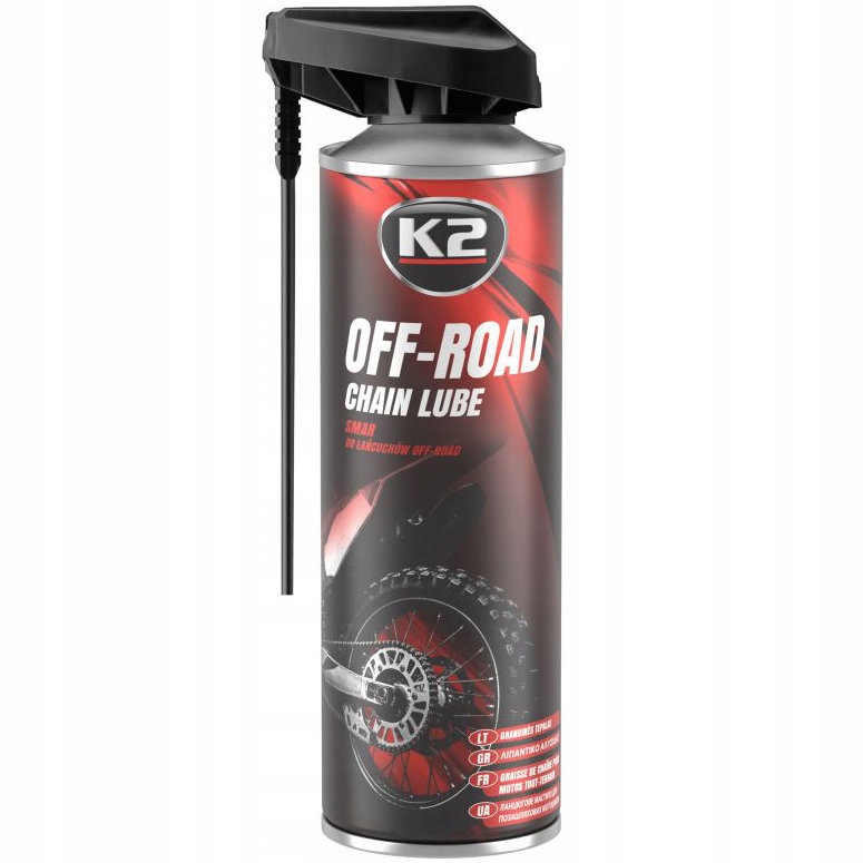 K2 SMAR DO ŁAŃCUCHA MOTOCYKLOWEGO Off Road 250ml