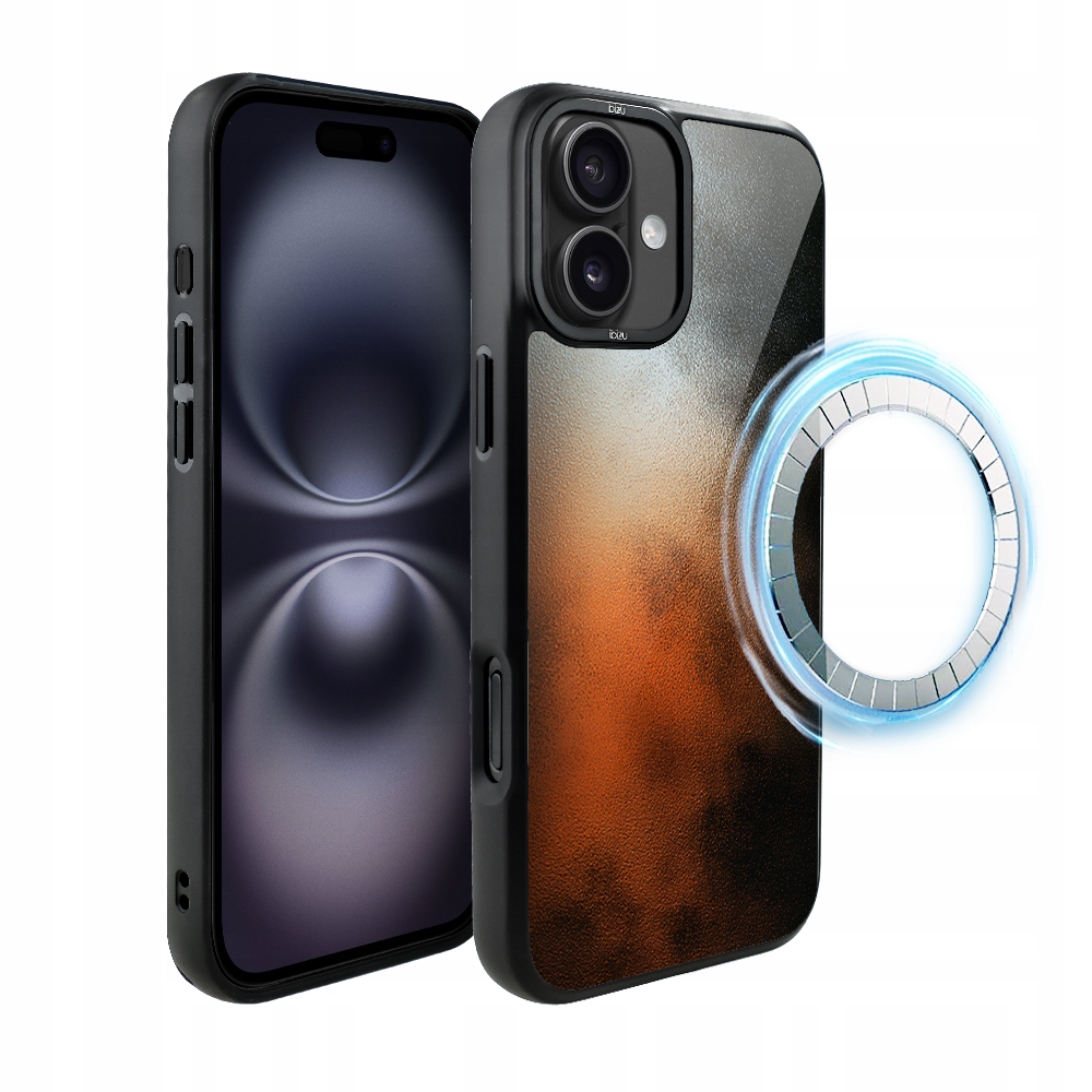 Matný Pouzdro Ibizu DropGuard pro iPhone 16 Plus s MagSafe, barva Ember