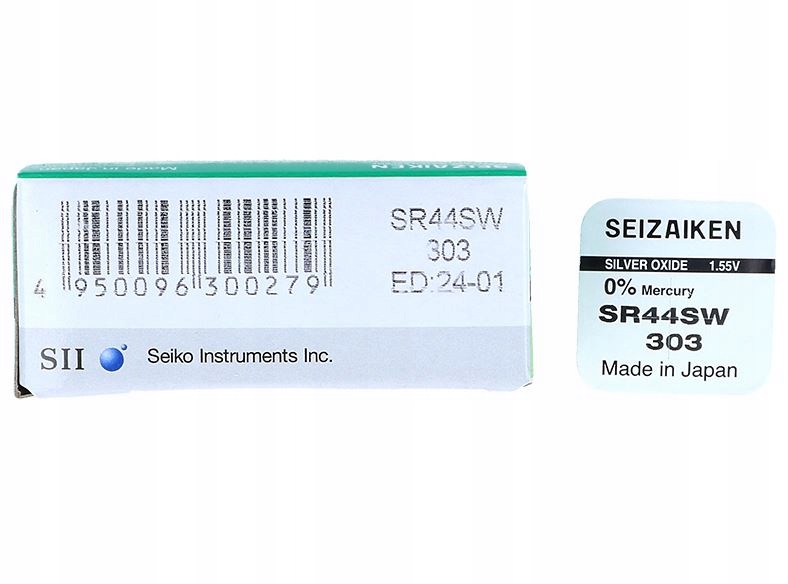 

Bateria Seizaiken SR44SW SR303