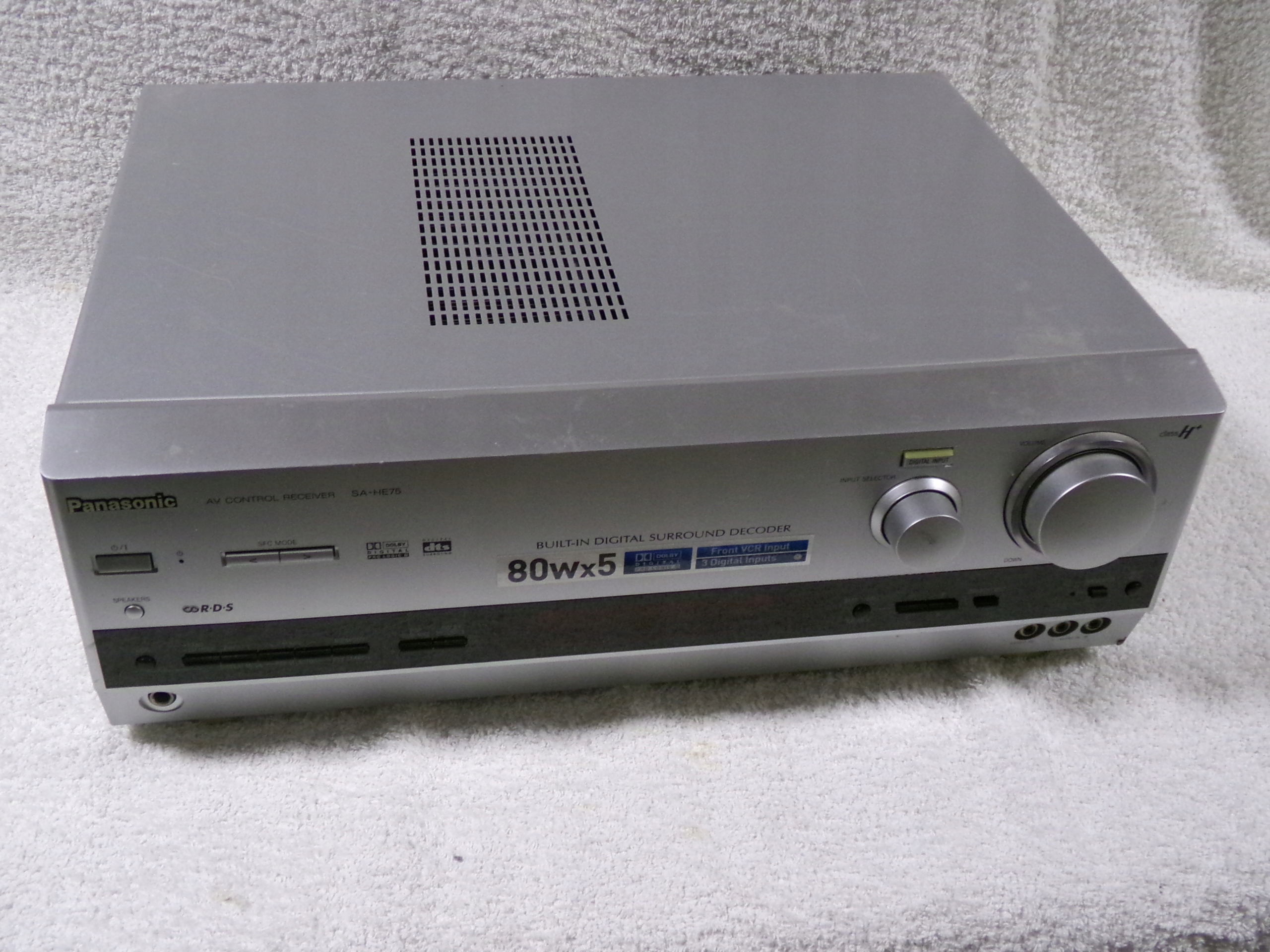 Amplituner Panasonic AMPLITUNER PANASONIC SA-HE 75 X srebrny