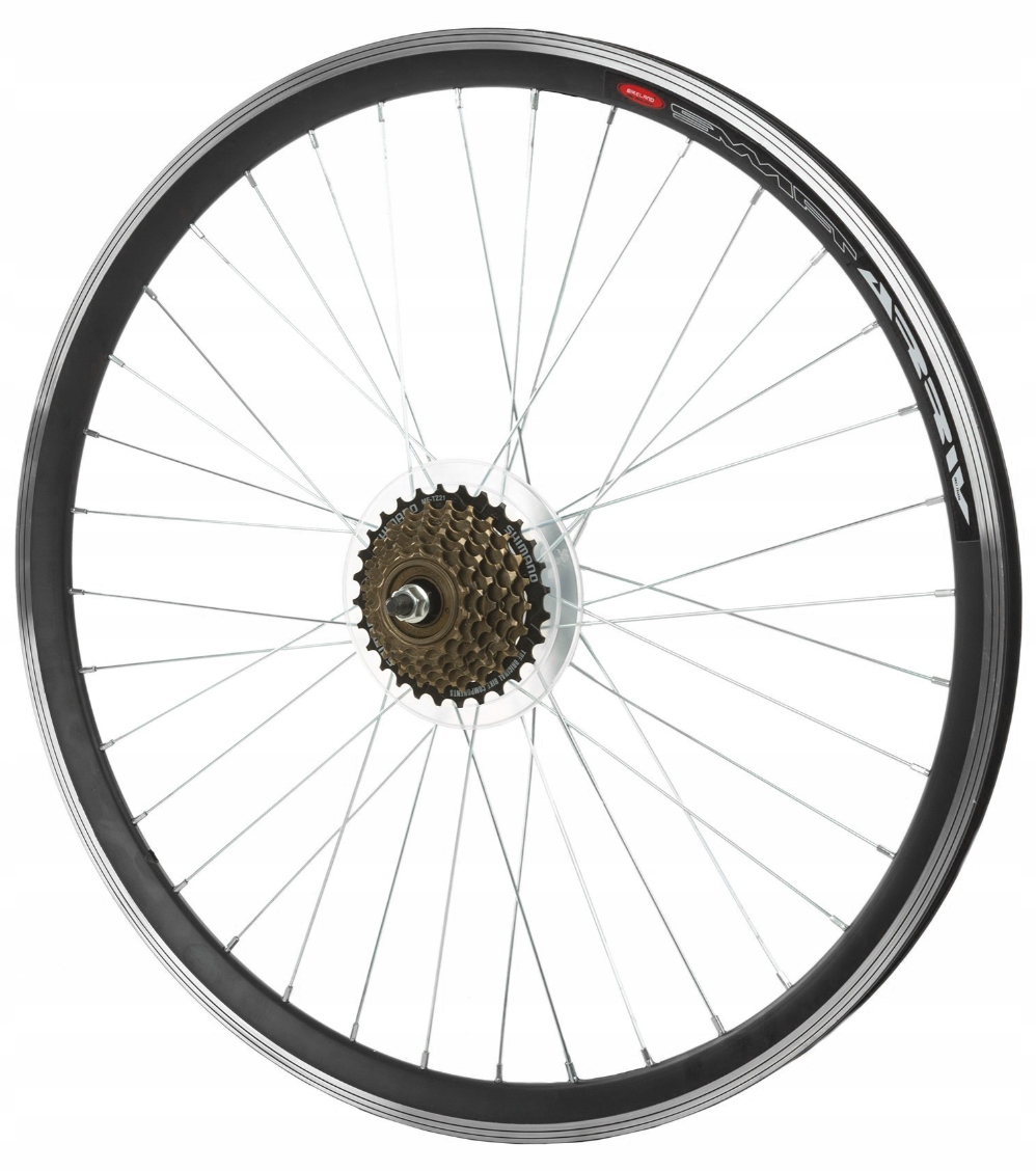 Koło Rowerowe 28 Cali 29 700CTYŁ Tylne Wolnobieg 7 Rzędowy Shimano Czarne