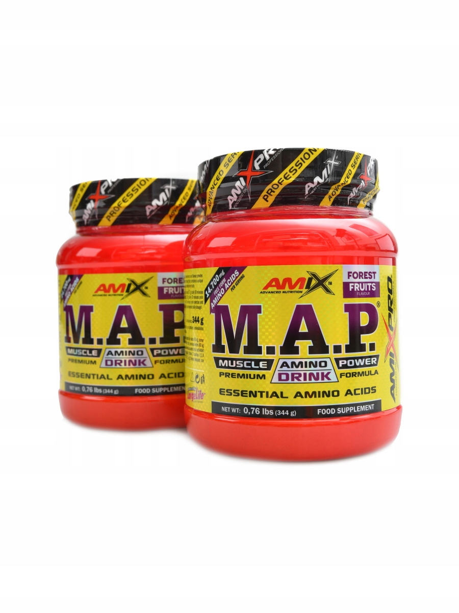 AmixPro M.a.p. 2 x 344 g Map Powder lesní plody ekonomy pack