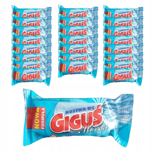 

Zapas Wc kostka toaletowa Giguś Morska 24x40g