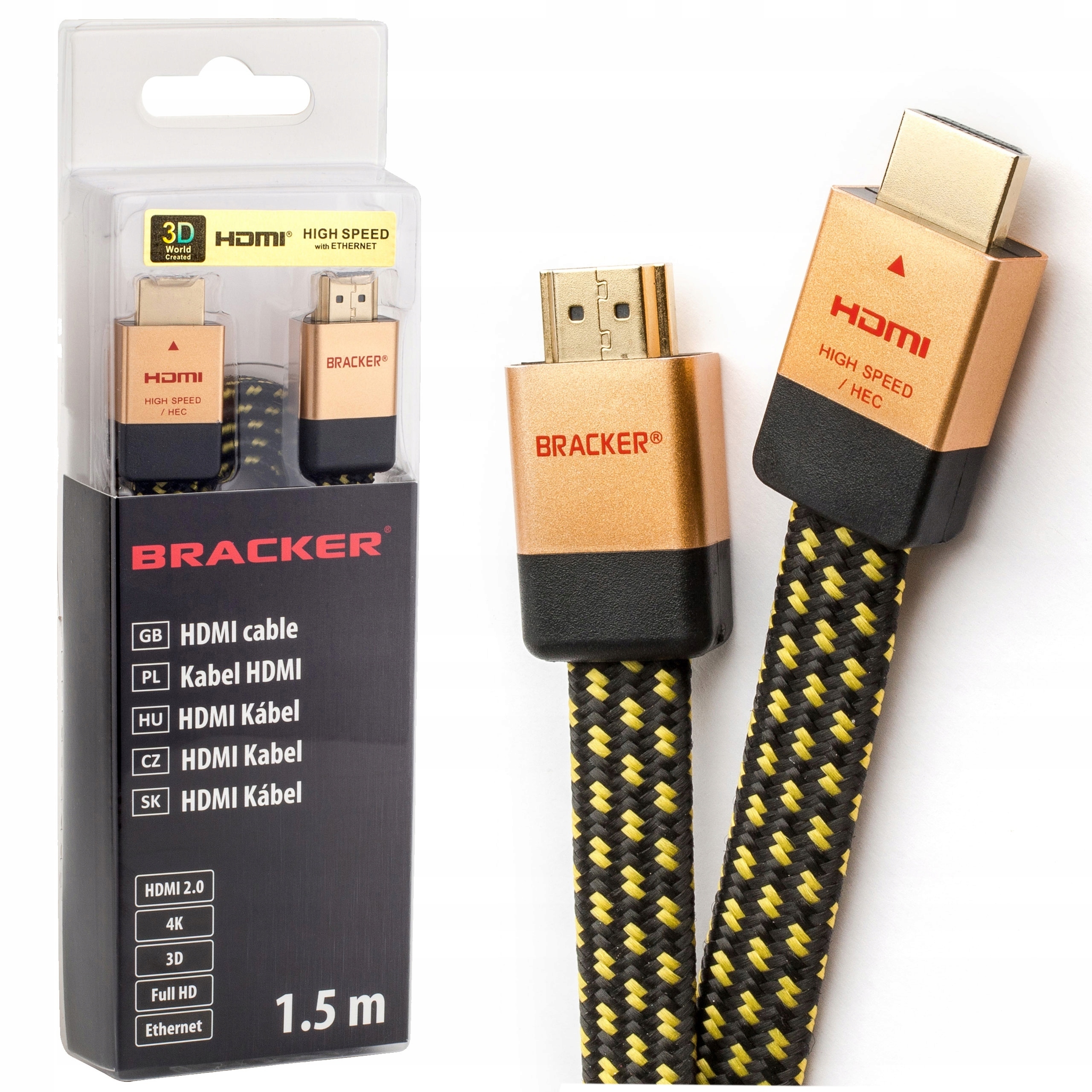 

Kabel Hdmi 1,5m 2.0 H. Speed 8K-60Hz 4k-120Hz Uhd