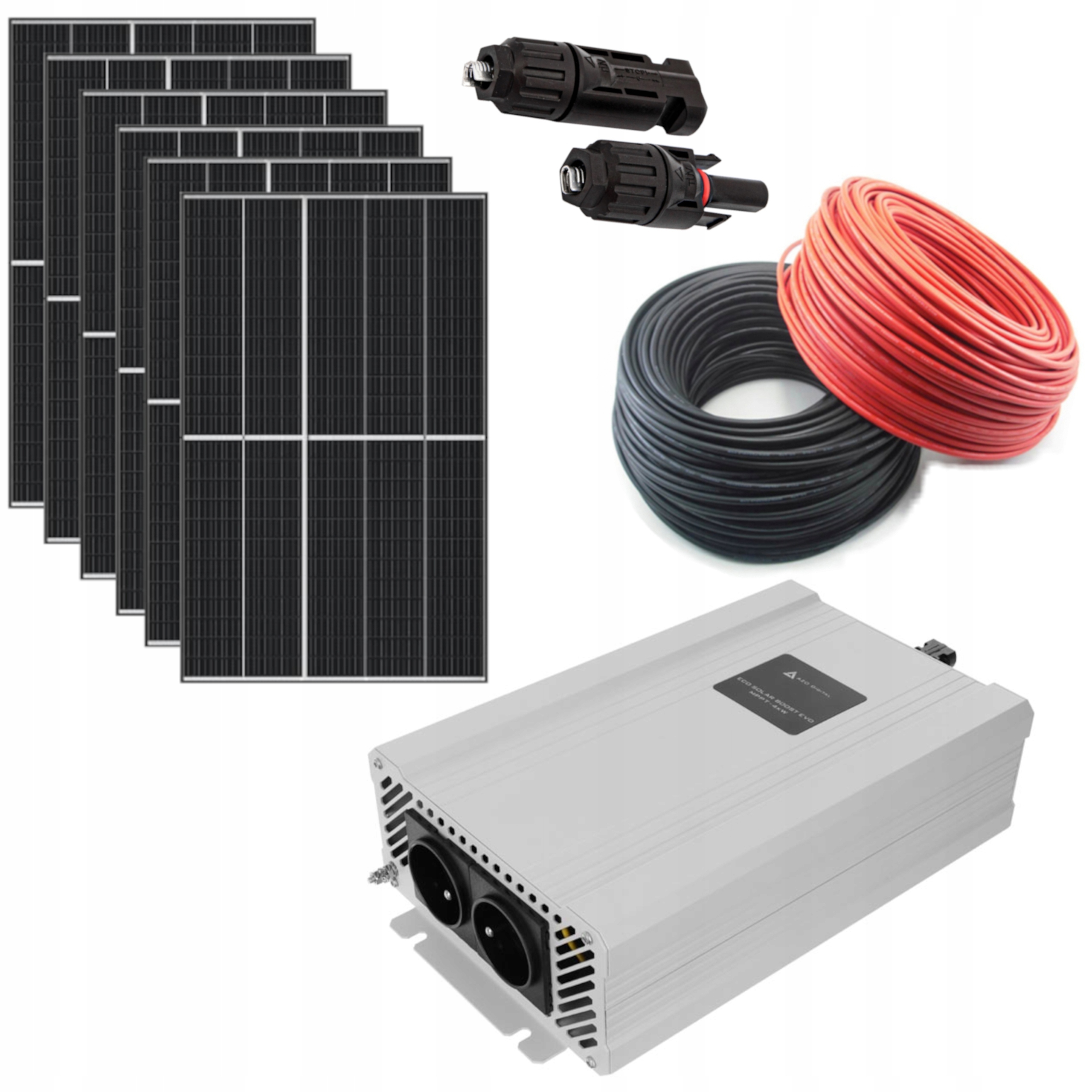 Zestaw fotowoltaiczny do grzania wody 2.4kW 6xPV