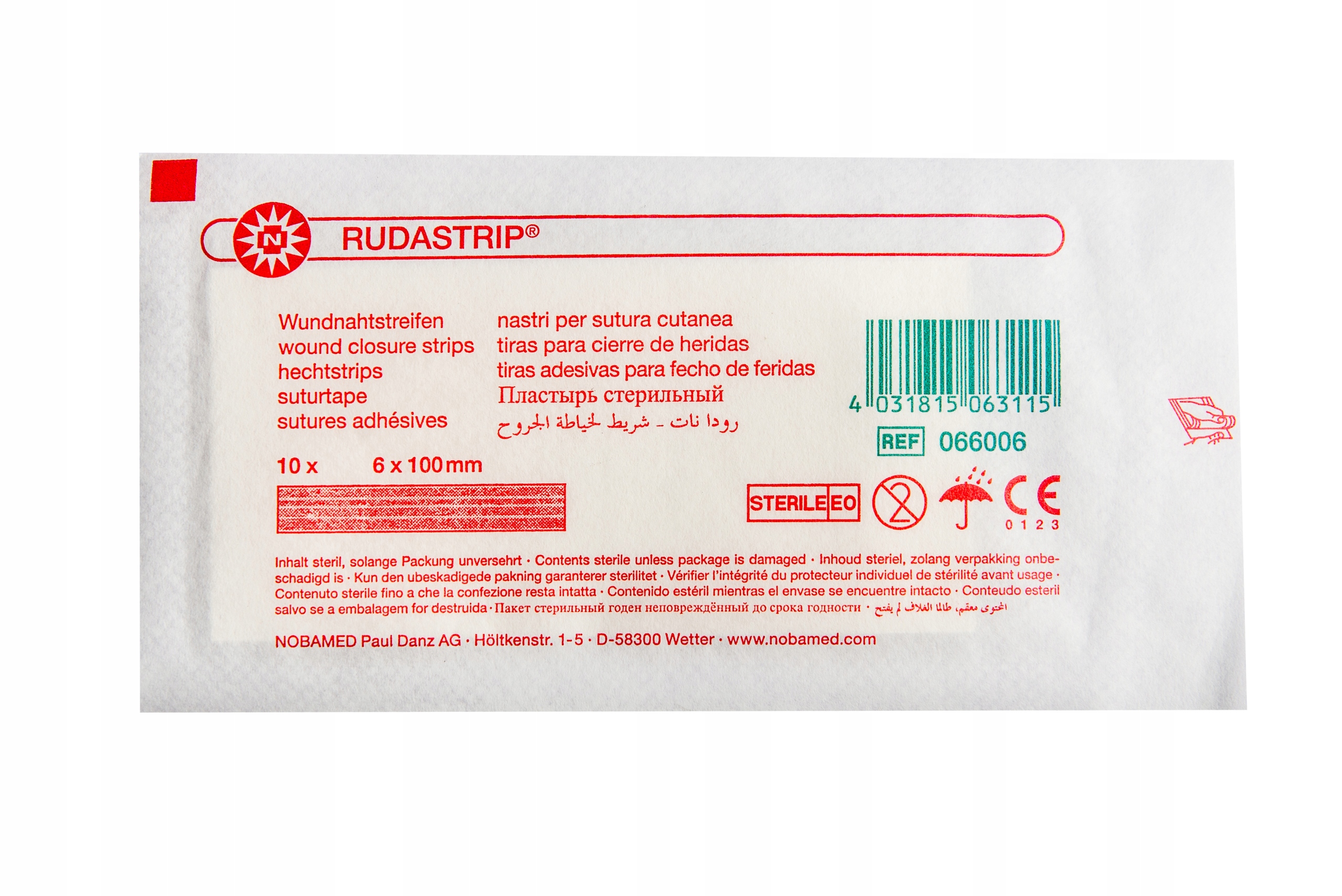 

Paski Do Zamykania Ran Steri Strip 6x100mm 10szt