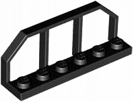 

Lego 6583 Płotek Barierka 1x6 czarny Nowy (2g)