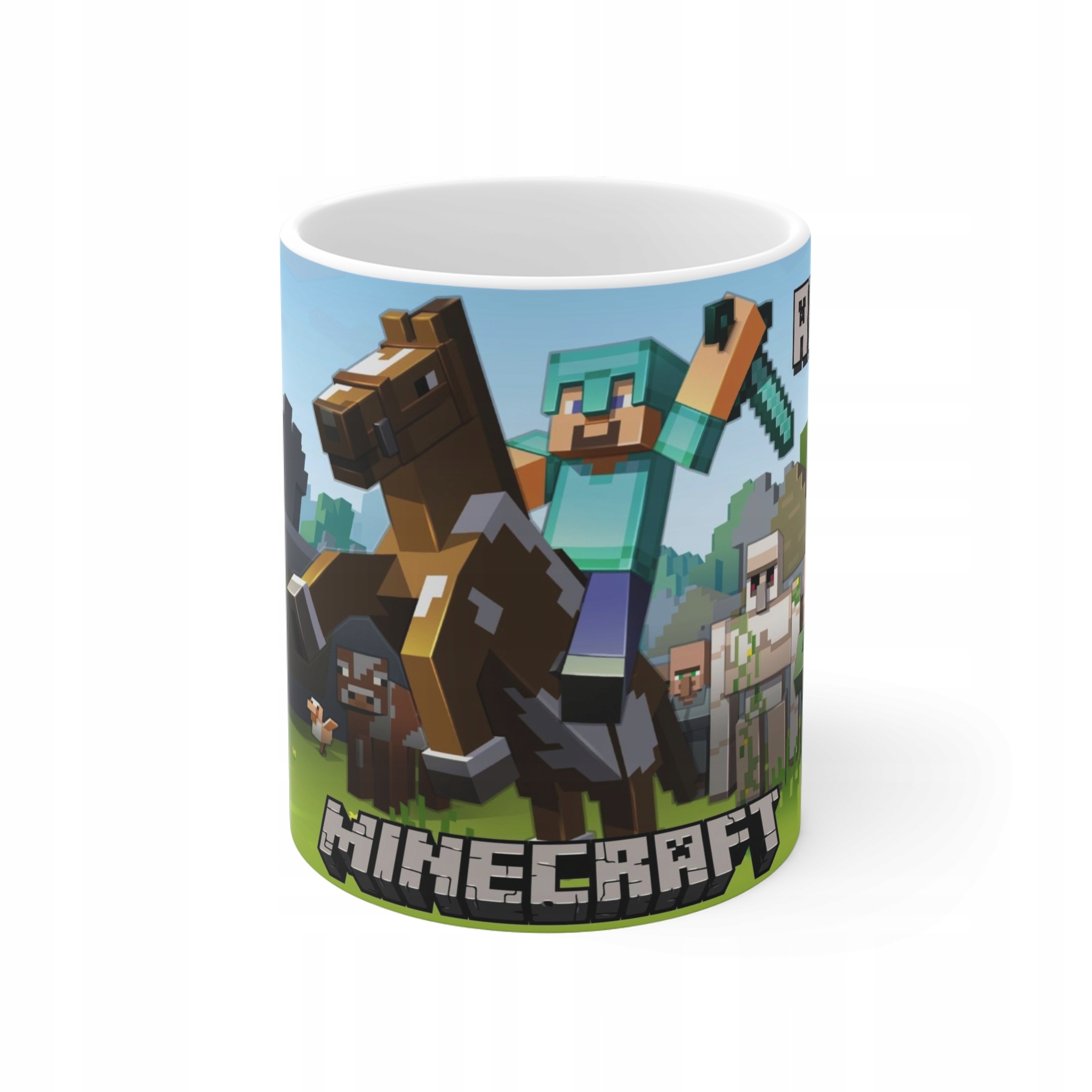 

Kubek imię Minecraft Steve kubek gracza