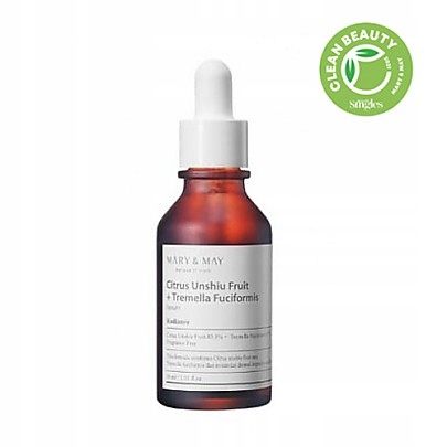 Mary&May Citrus Unshiu Tremella Fuciformis Serum, 30 ml Hydratační a rozjasňující sérum