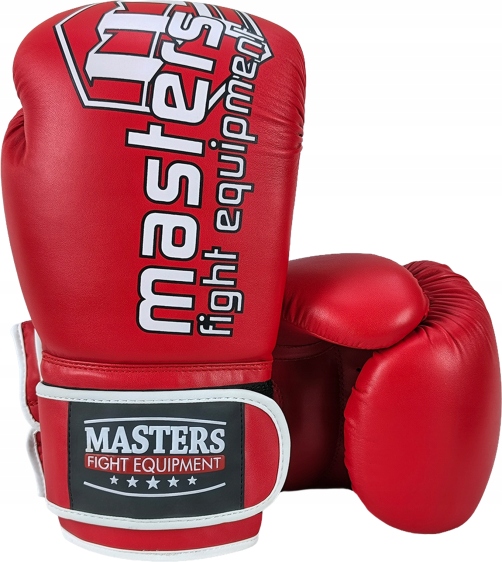 Boxerské rukavice Rpu-smart červené 14 oz Masters