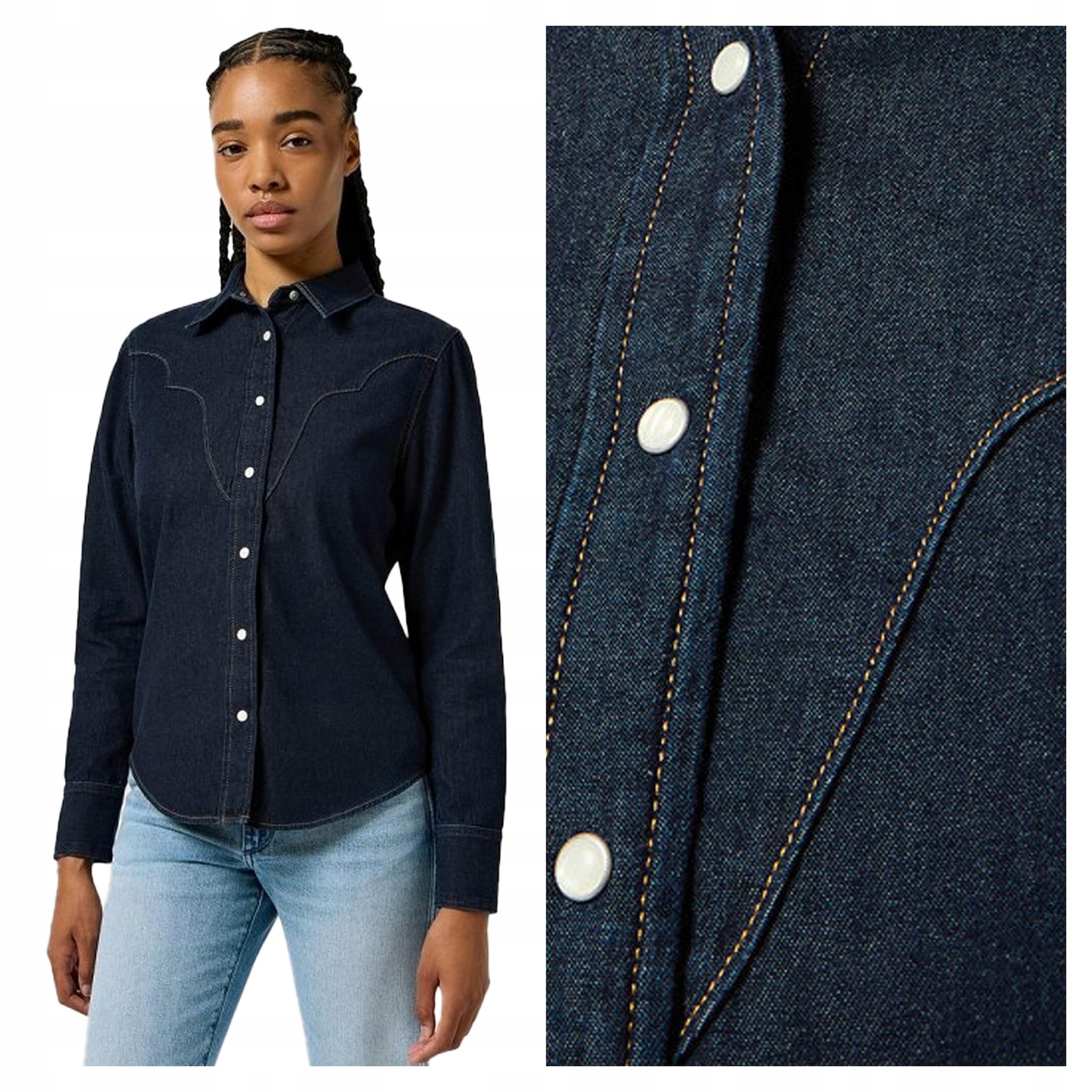 Dámská košile Wrangler Slim Yoke Shirt Xs