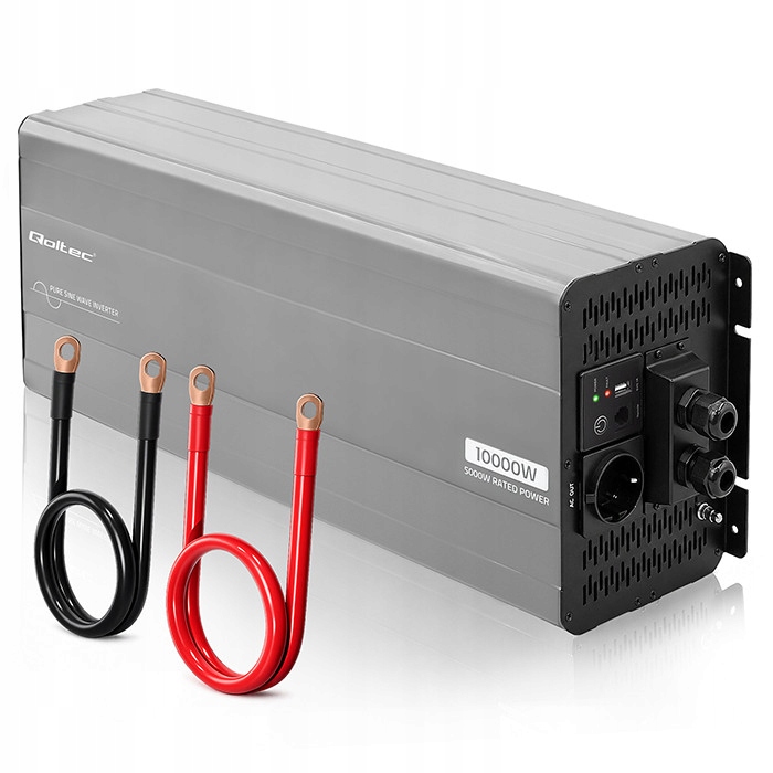 Menič napätia 24V na 230V 5000W Usb-c Ms Wave LiFePO4 Agm Gel